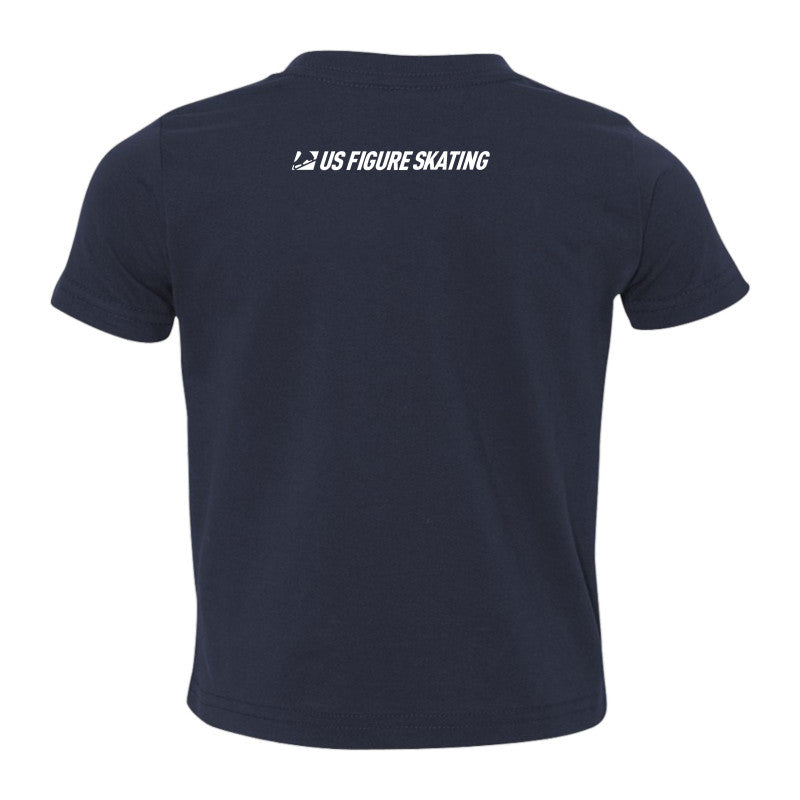 Snowplow Sam Toddler Fine Jersey Tee - U.S. Figure Skating