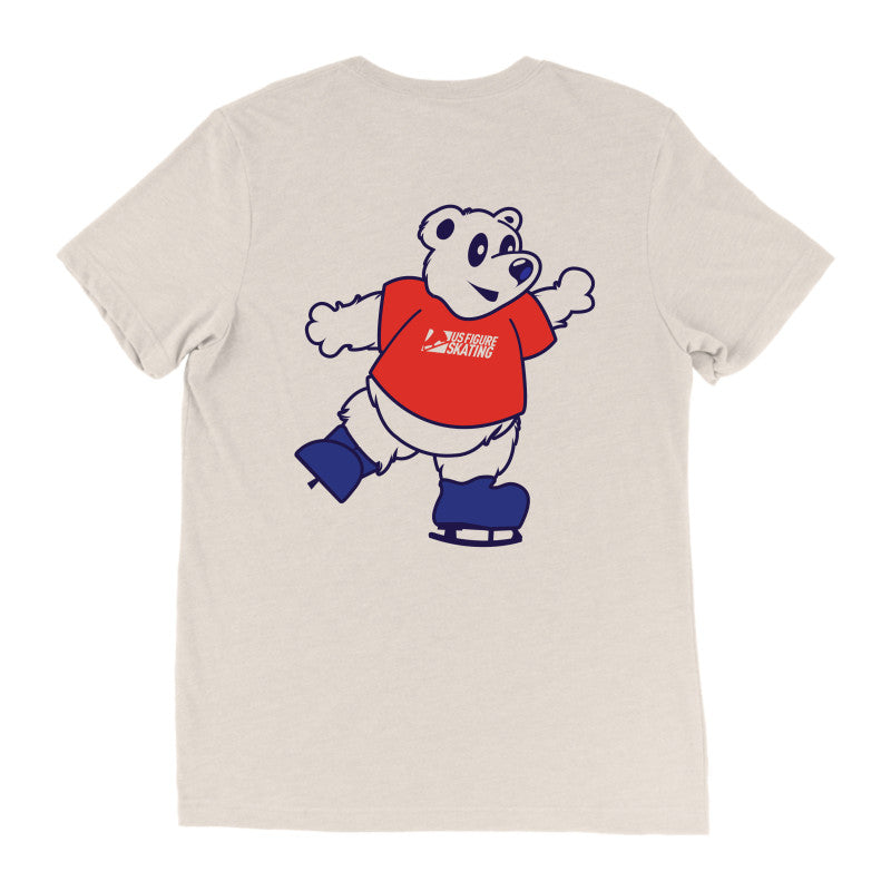 Snowplow Sam Unisex Triblend T-shirt - U.S. Figure Skating
