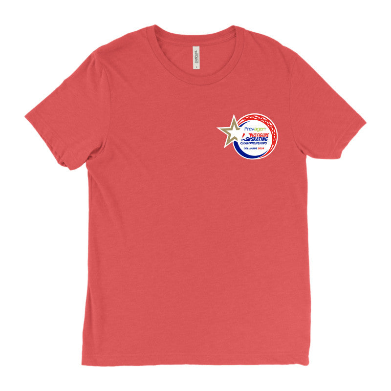 2024 Prevagen U.S. Figure Skating Championships Unisex Triblend T-shirt - U.S. Figure Skating