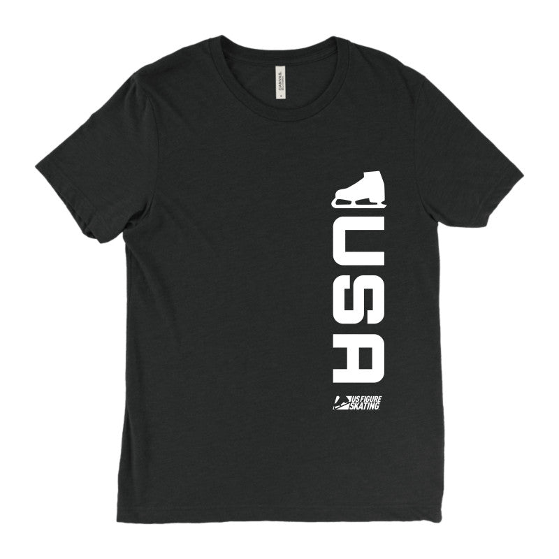 Skate USA Triblend T-shirt - U.S. Figure Skating