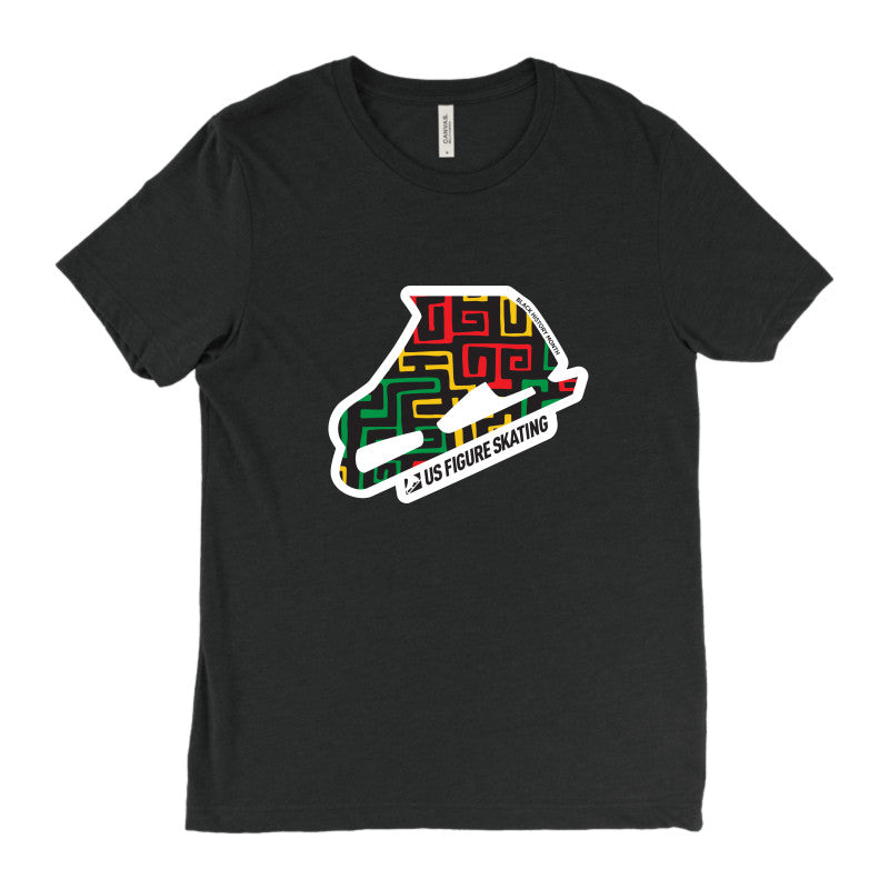 Black History Month - Unisex Triblend T-shirt - U.S. Figure Skating