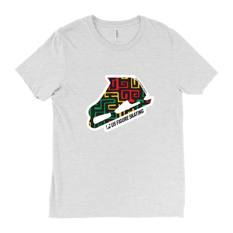 Black History Month - Unisex Triblend T-shirt - U.S. Figure Skating