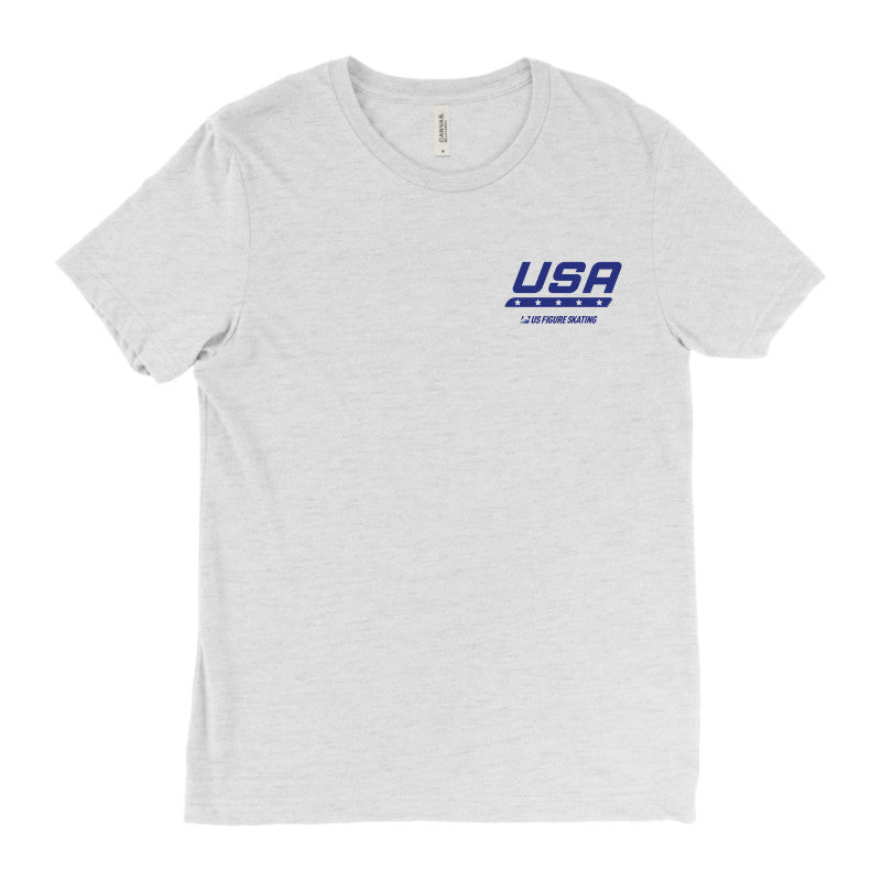 USA Triblend T-shirt - U.S. Figure Skating