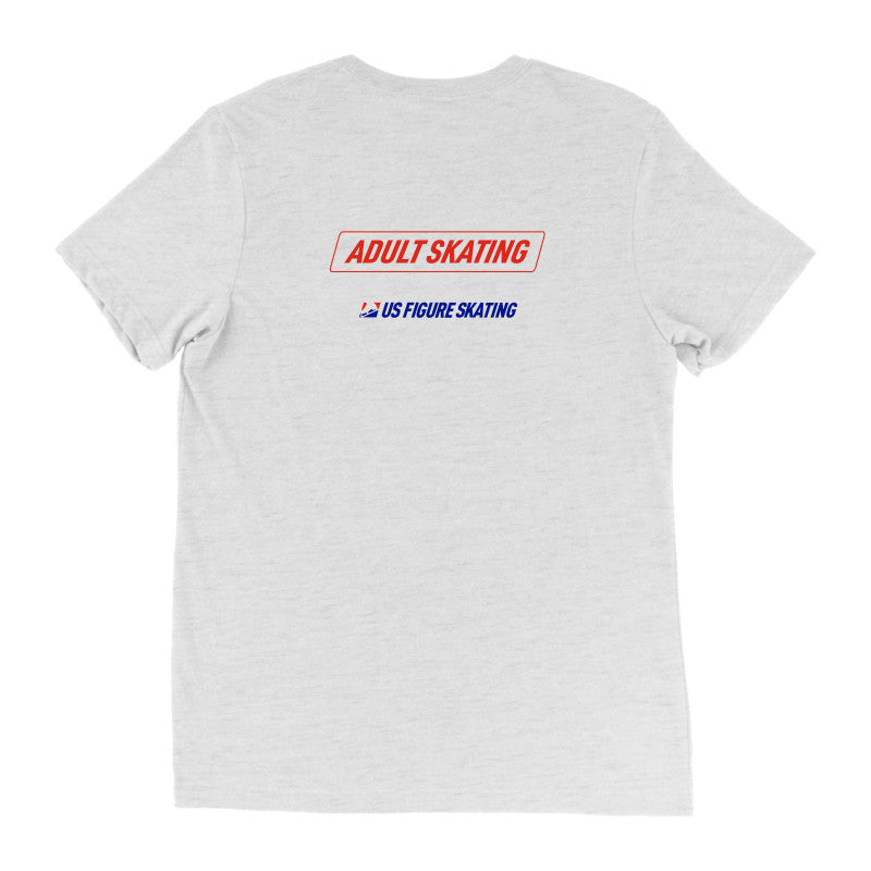 Adult Skating - Triblend T-shirt - U.S. Figure Skating