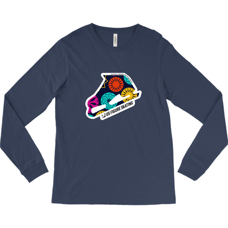 National Hispanic Hertiage Month - Jersey Long-Sleeve T-shirt - U.S. Figure Skating