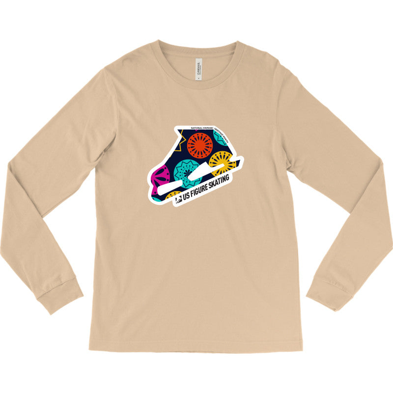 National Hispanic Hertiage Month - Jersey Long-Sleeve T-shirt - U.S. Figure Skating