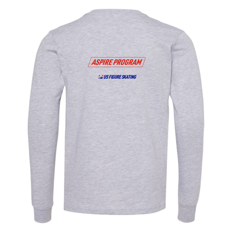 Aspire Program - Youth Jersey Long Sleeve Tee - U.S. Figure Skating