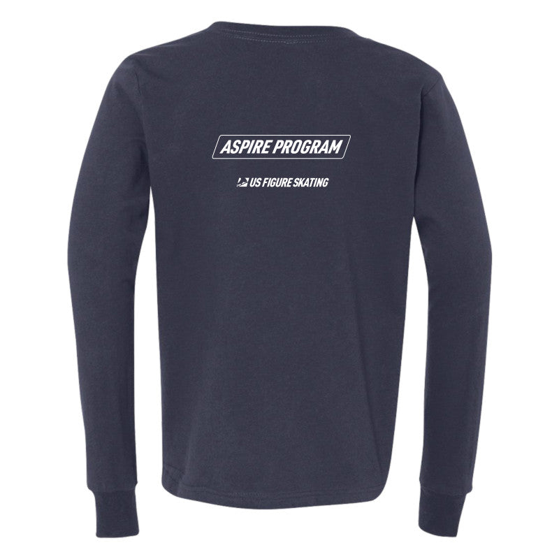 Aspire Program - Youth Jersey Long Sleeve Tee - U.S. Figure Skating