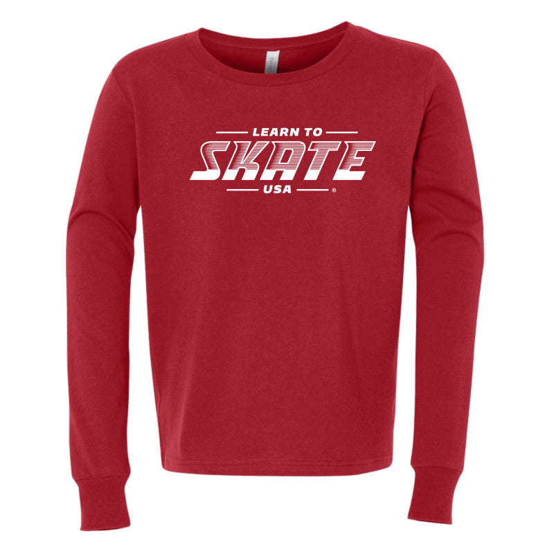 Learn to Skate USA®, Youth Long Sleeve Tee