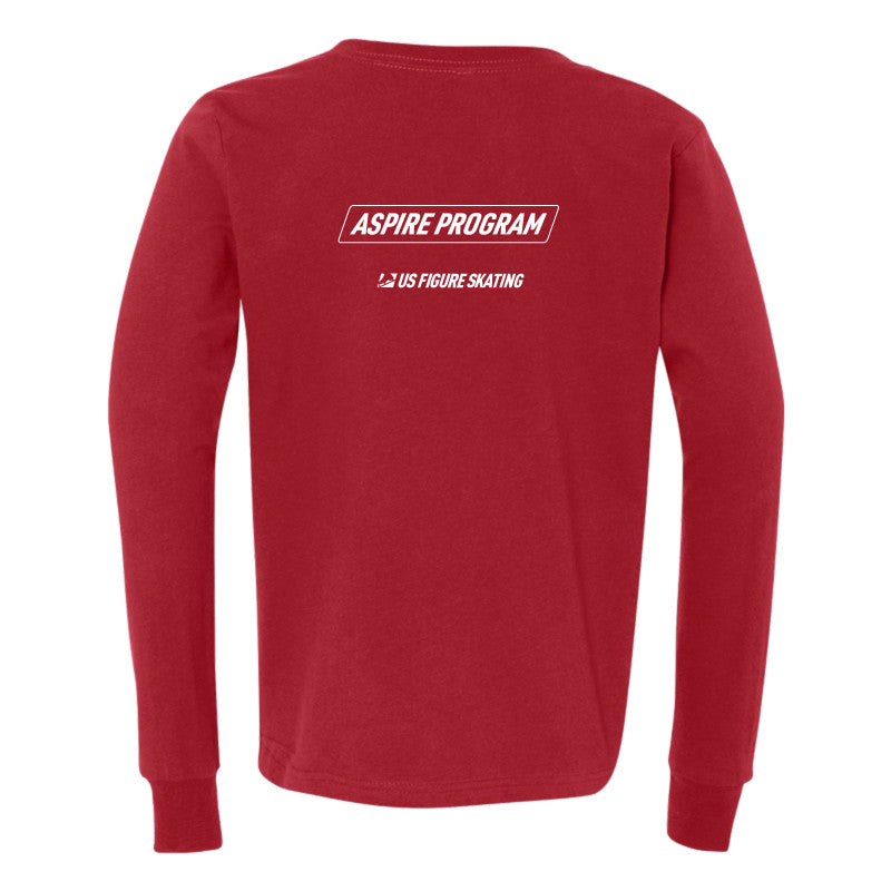 Aspire Program - Youth Unisex Jersey Tee - U.S. Figure Skating
