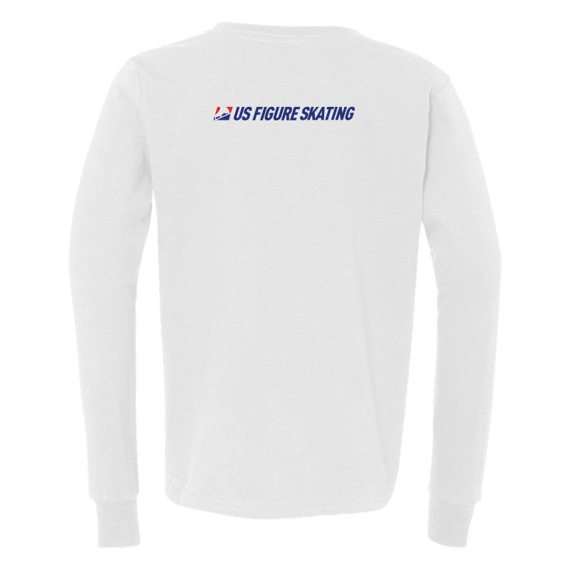Snowplow Sam Youth Jersey Long Sleeve Tee - U.S. Figure Skating