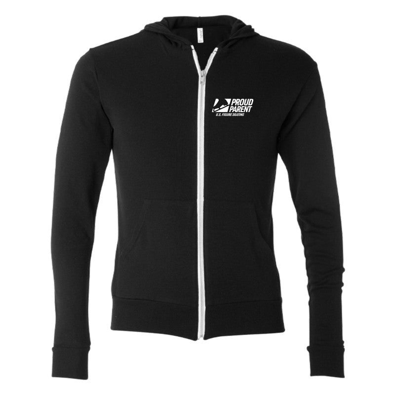 Proud Parent - Full-Zip Lightweight Hoodie - U.S. Figure Skating