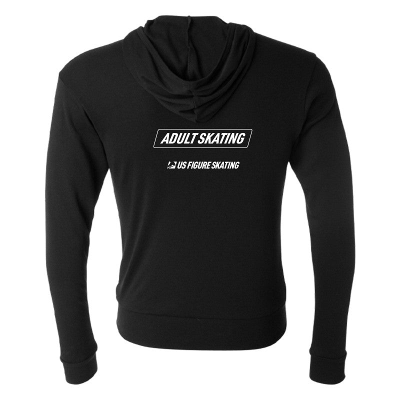 Adult Skating - Full-Zip Lightweight Hoodie - U.S. Figure Skating