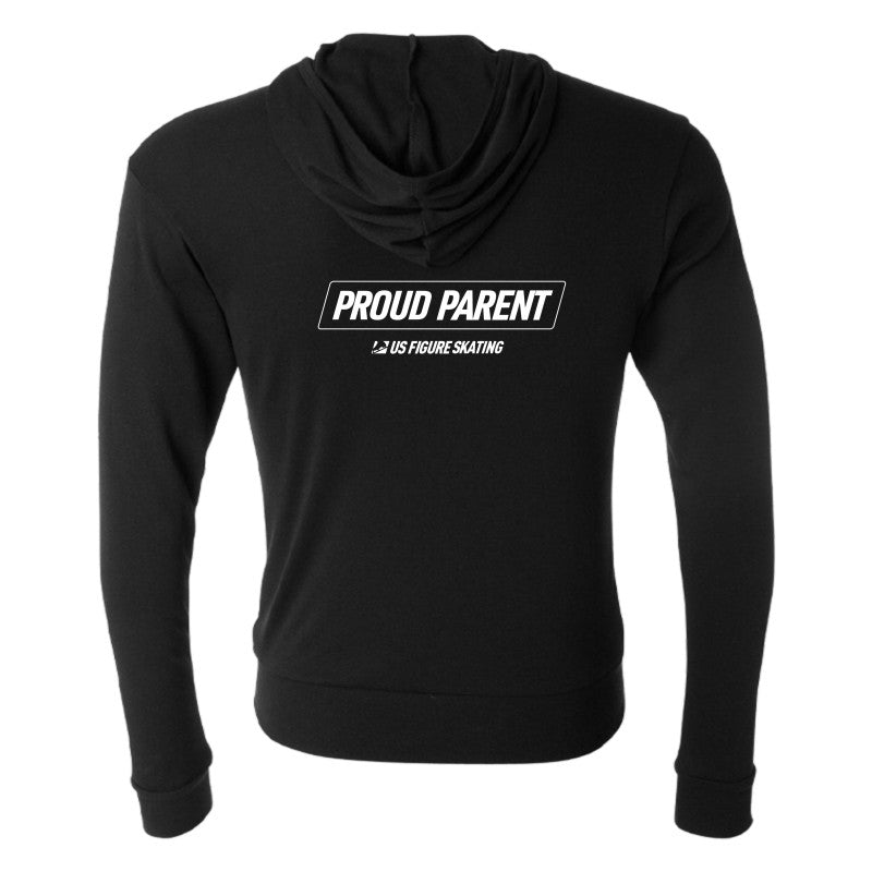 Proud Parent - Full-Zip Lightweight Hoodie - U.S. Figure Skating
