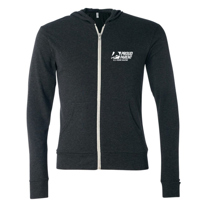 Proud Parent - Full-Zip Lightweight Hoodie - U.S. Figure Skating