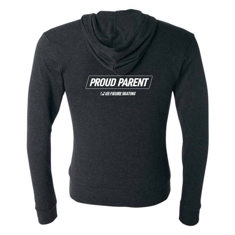 Proud Parent - Full-Zip Lightweight Hoodie - U.S. Figure Skating