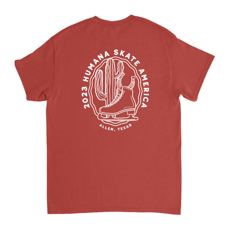 2023 Humana Skate America, Heavy Cotton Tee