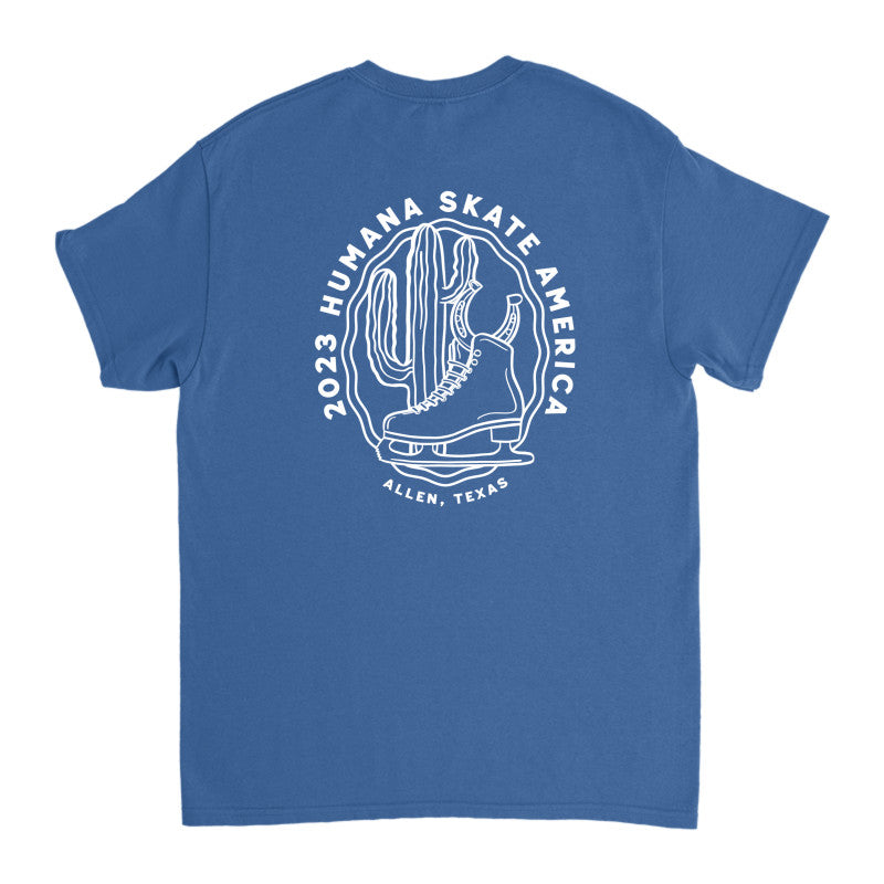 2023 Humana Skate America, Heavy Cotton Tee
