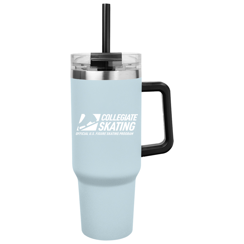 Collegiate Skating, 40 oz Intrepid Stainless Steel Tumbler