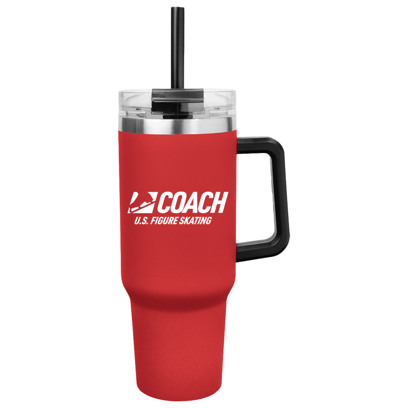 Coach, 40 oz Intrepid Stainless Steel Tumbler