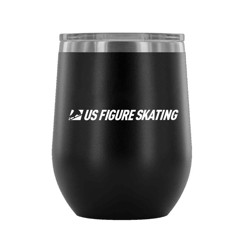 Snowplow Sam 12 oz wine tumbler - U.S. Figure Skating