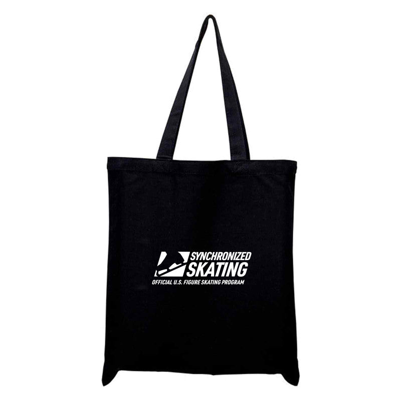 Synchronized Skating - 12 oz Tote Bag - U.S. Figure Skating