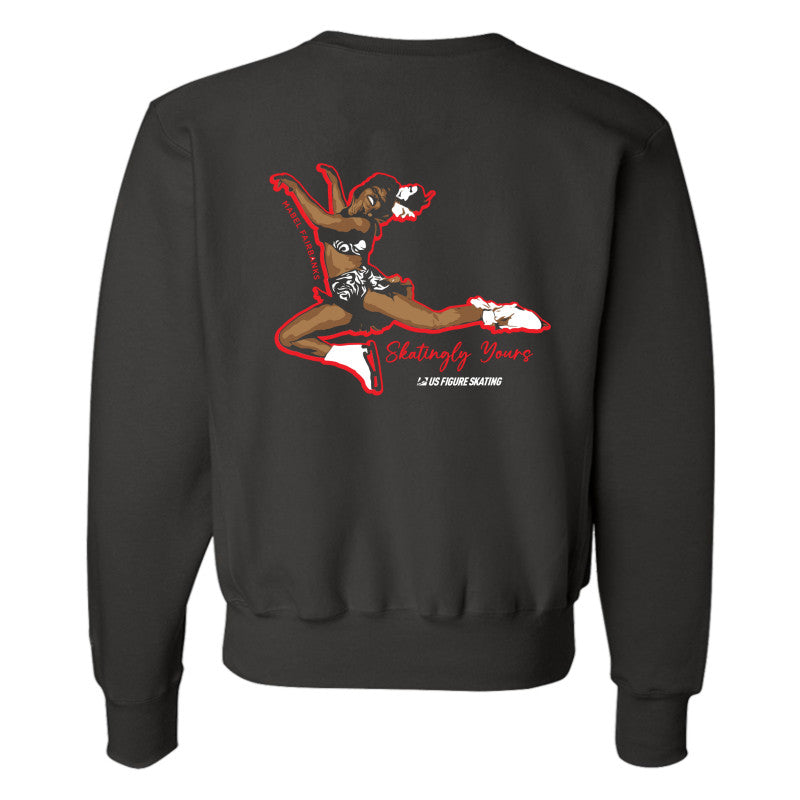 Mabel Fairbanks Skatingly Yours Powerblend® Crewneck Sweatshirt - U.S. Figure Skating