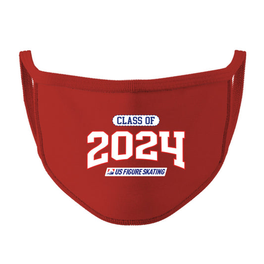 Class of 2024, Face Mask 100% Cotton 3 ply
