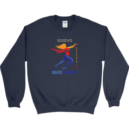 2025 Saatva Skate America - Gildan Heavy Blend Crewneck sweatshirt