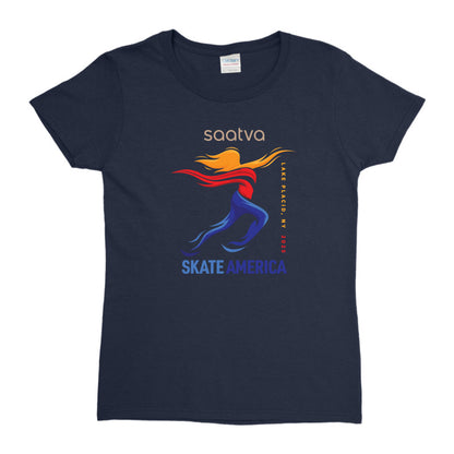2025 Saatva Skate America - Gildan Women's 100% Heavy Cotton Tee