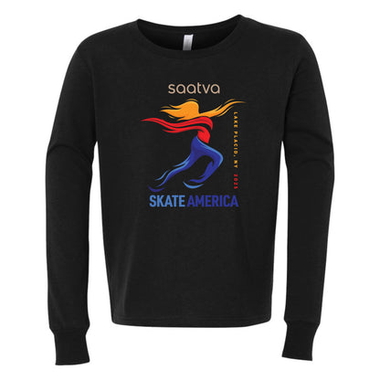 2025 Saatva Skate America - Bella + Canvas Youth Jersey Long Sleeve Tee