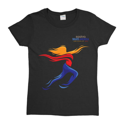 2025 Saatva Skate America - Gildan Women's 100% Heavy Cotton Tee