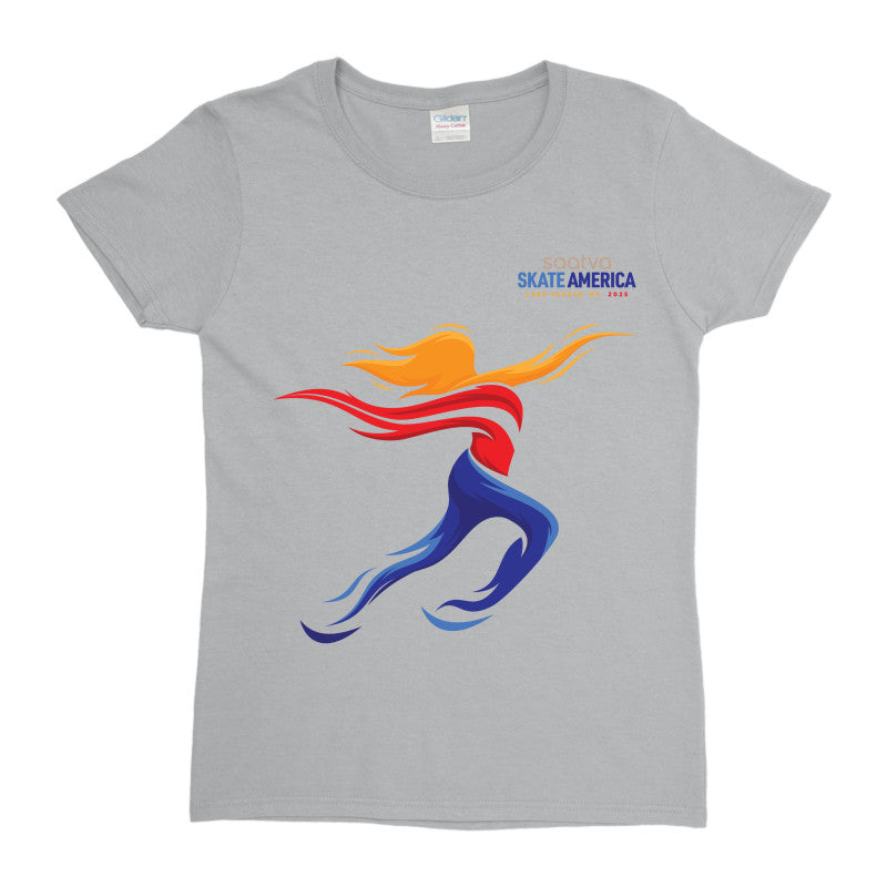 2025 Saatva Skate America - Gildan Women's 100% Heavy Cotton Tee