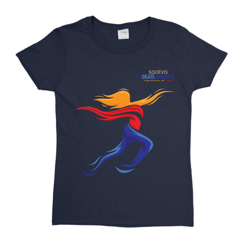 2025 Saatva Skate America - Gildan Women's 100% Heavy Cotton Tee