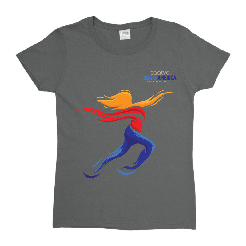 2025 Saatva Skate America - Gildan Women's 100% Heavy Cotton Tee