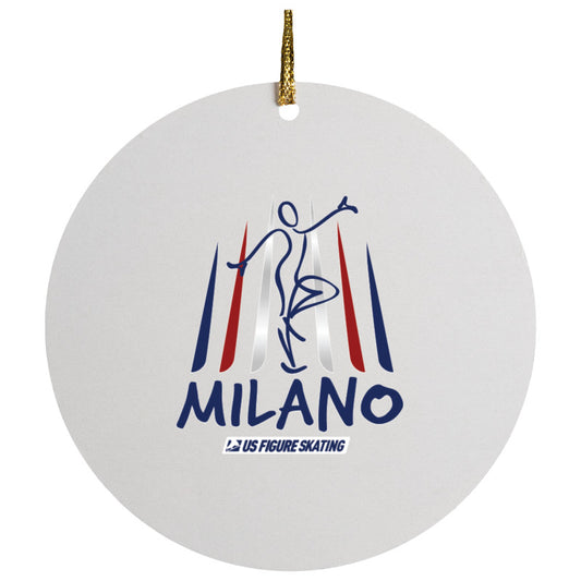 Milano -  Ceramic Circle Ornament