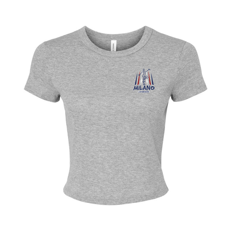 Milano -  Ladies' Micro Ribbed Baby Tee