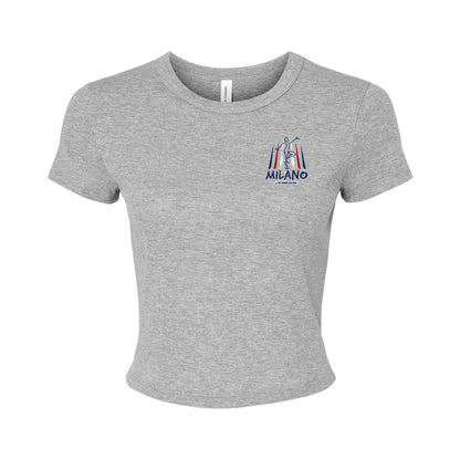 Milano -  Ladies' Micro Ribbed Baby Tee