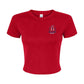 Milano -  Ladies' Micro Ribbed Baby Tee