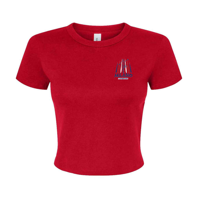 Milano -  Ladies' Micro Ribbed Baby Tee