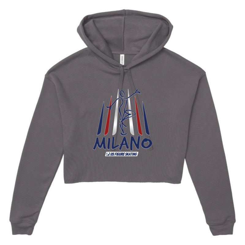 Milano - Women's Cropped Fleece Hoodie