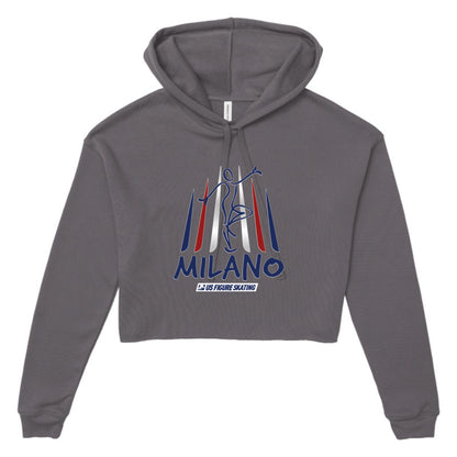 Milano - Women's Cropped Fleece Hoodie