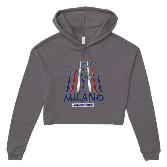 Milano - Women's Cropped Fleece Hoodie