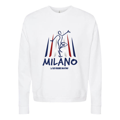 Milano - Unisex Fleece Crewneck Sweatshirt
