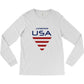 USA - Unisex Jersey Long-Sleeve T-shirt