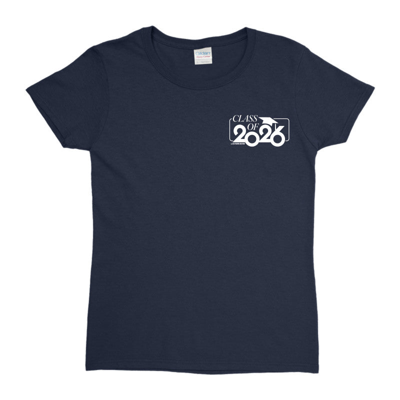 Class of 2026 -  Women's 100% Heavy Cotton Tee