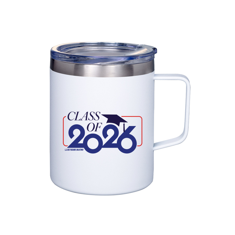 Class of 2026 -  12oz Vacuum Insulated Coffee Mug With Handle