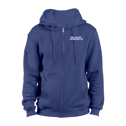 Blade Angels - Threadfast Apparel Unisex Ultimate Fleece Full-Zip Hooded Sweatshirt