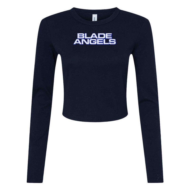 Blade Angels - Bella + Canvas Ladies' Micro Ribbed Long Sleeve Baby Tee