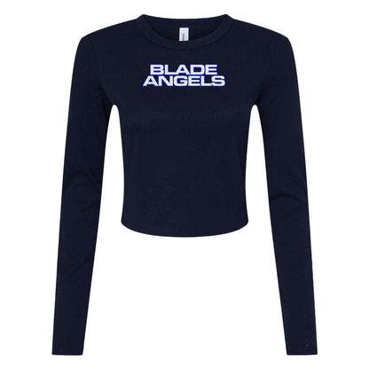Blade Angels - Bella + Canvas Ladies' Micro Ribbed Long Sleeve Baby Tee